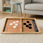 Wooden Board Game Set 3-in-1 – Durable Foldable Fun - 7