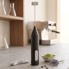 Handheld Electric Milk Frother Battery Coffee Foam Maker Whisk Mixer (1 Pc) - 8