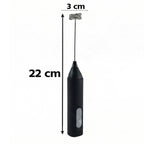 Handheld Electric Milk Frother Battery Coffee Foam Maker Whisk Mixer (1 Pc) - 6