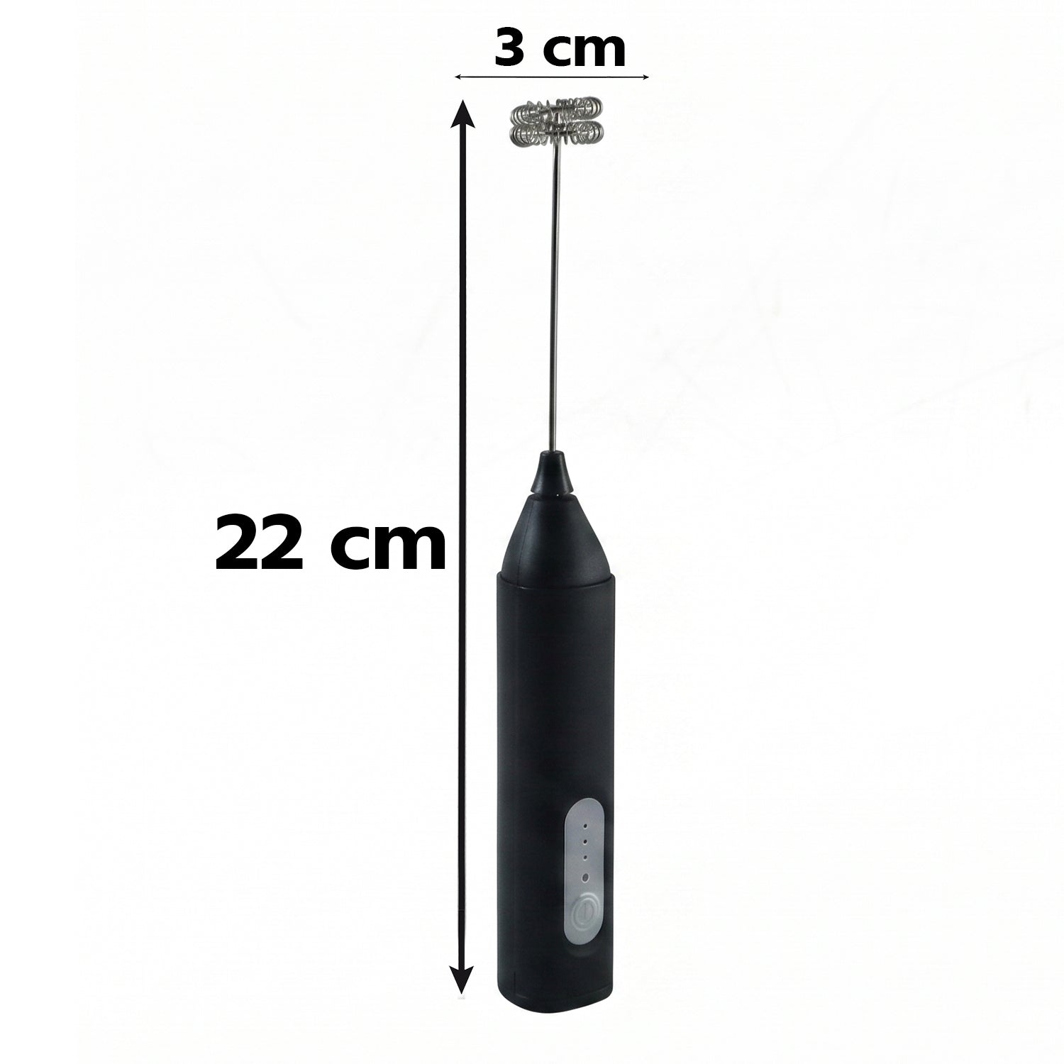 Handheld Electric Milk Frother Battery Coffee Foam Maker Whisk Mixer (1 Pc) - 6