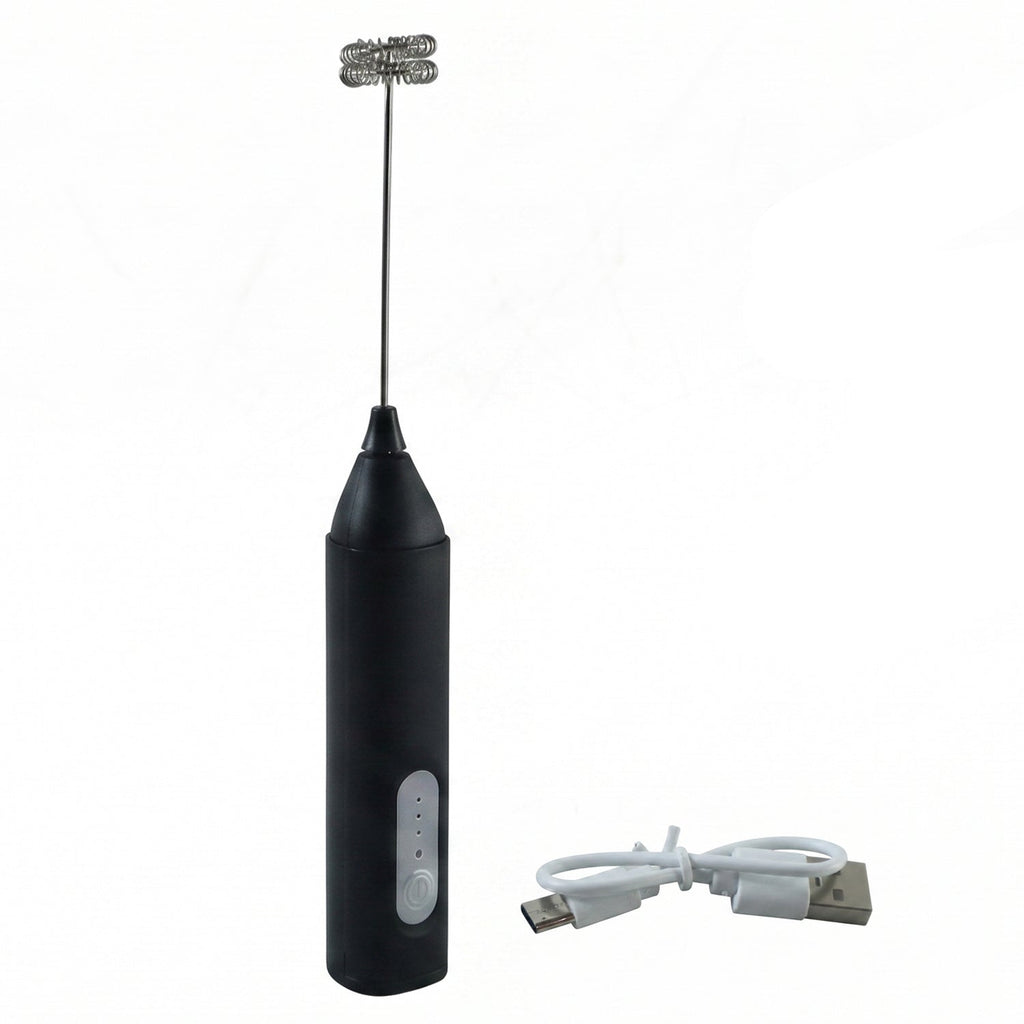 Handheld Electric Milk Frother Battery Coffee Foam Maker Whisk Mixer (1 Pc) - 4