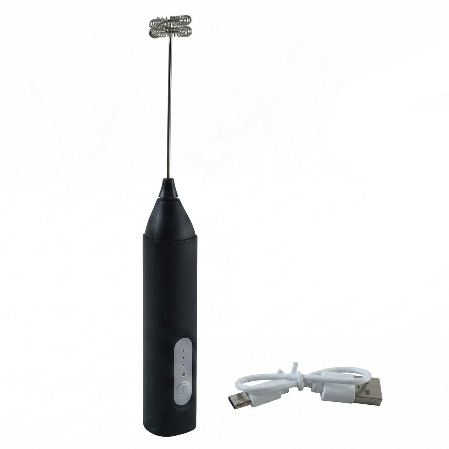 Handheld Electric Milk Frother Battery Coffee Foam Maker Whisk Mixer (1 Pc) - 4