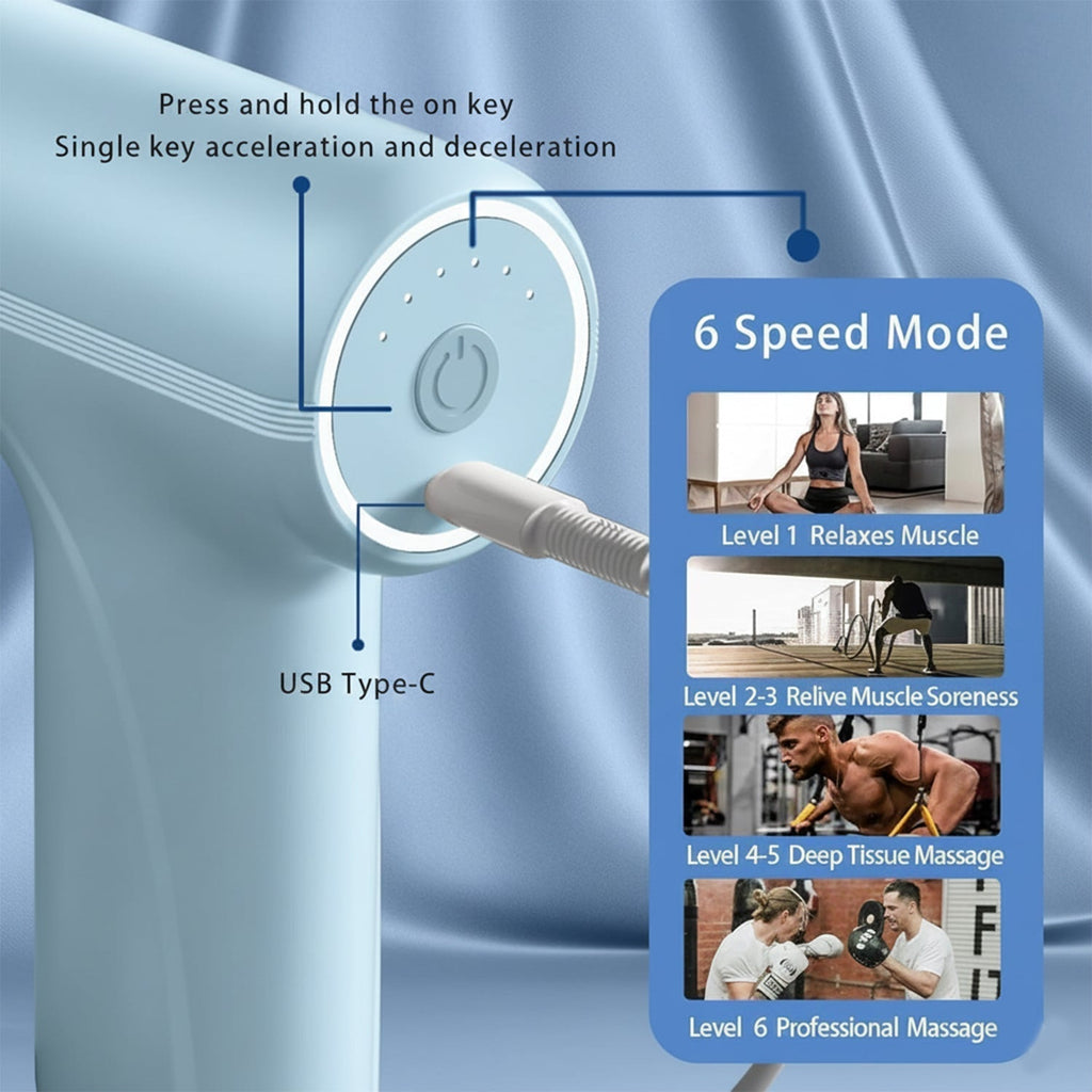 Electric Massage Gun – Deep Muscle Relaxation & Recovery - 3