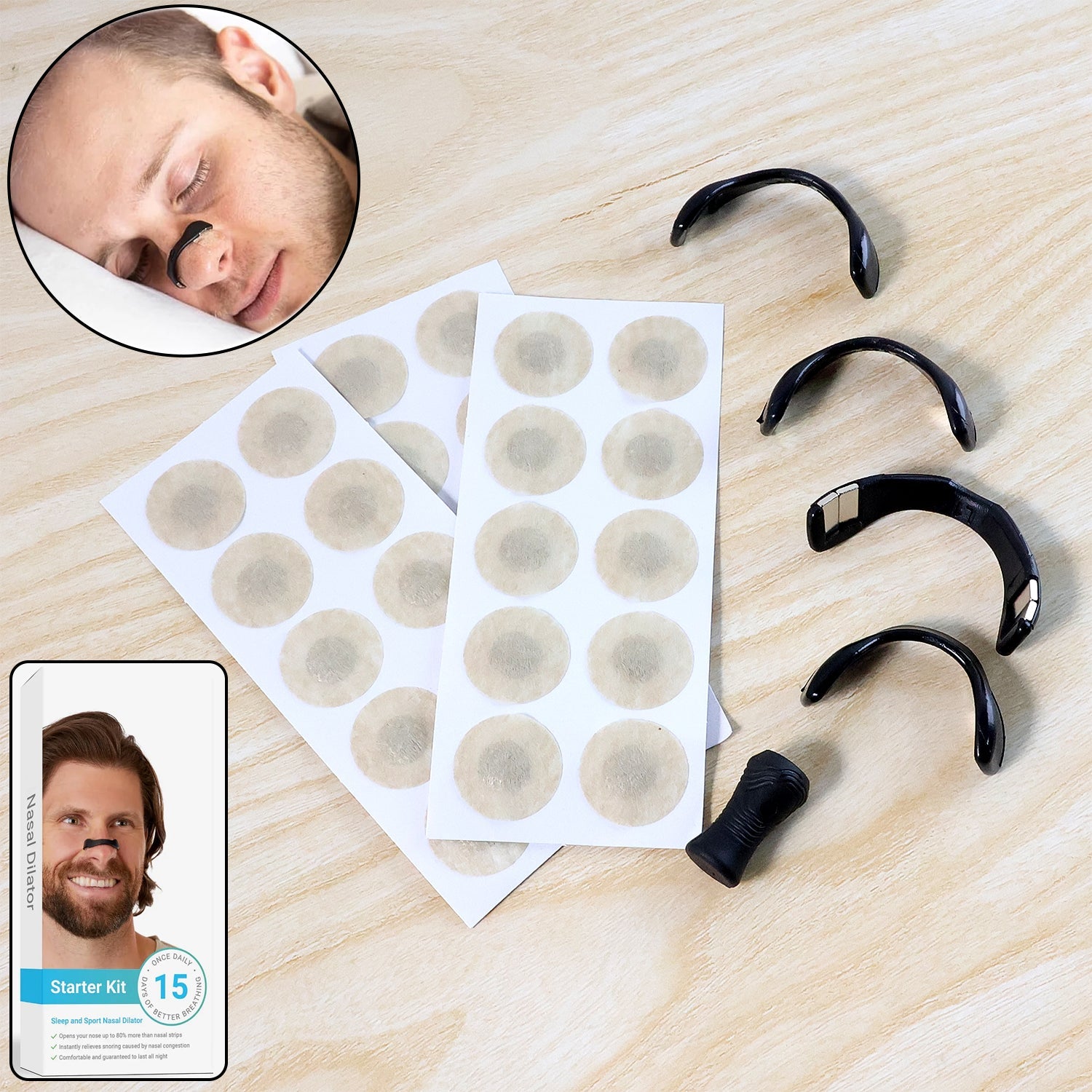 Nasal Strip Starter Kit – Boost Oxygen & Reduce Snoring Comfortably - 2