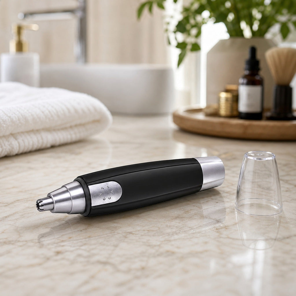 Ear & Nose Hair Trimmer – Painless, Battery-Operated | Calm & Curl - 7