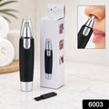 Nose & Ear Hair Trimmer – Painless Battery Trimmer, Unisex