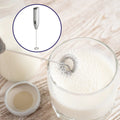 Handheld Milk Frother – Battery Coffee Foam Maker & Egg Whisk