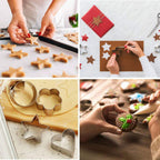 Stainless Steel Cookie Cutter Set – 4 Shapes for Baking | Bake & Dwell - 4