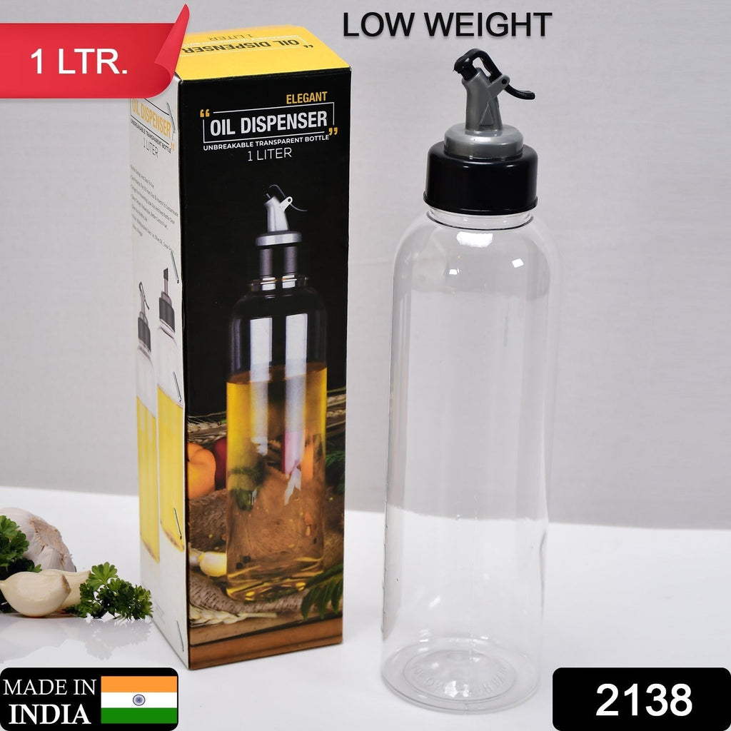 Oil Dispenser 1L – Clear Drip-Free Plastic Bottle | Vastate - 2