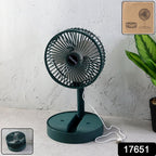 Telescopic Foldable Mini USB Desk Fan – Adjustable & Quiet Cooling - 3