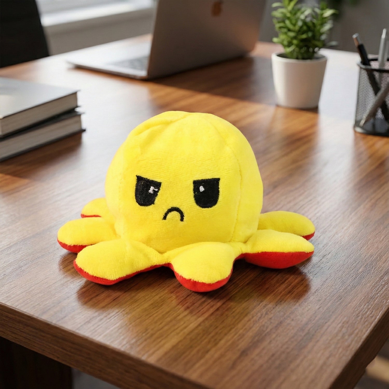Reversible Octopus Plush Toy – Express Moods with Soft Comfort - 7
