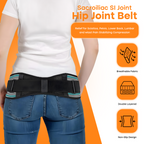 Lower Back Support Belt – Adjustable for Pain Relief & Posture - 4