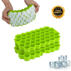 Honeycomb Ice Cube Trays – Pack of 3 Flexible Silicone Moulds